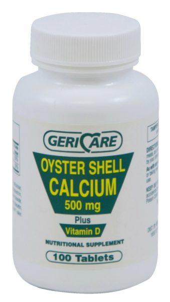 Gericare Calcium Tabs 500mg W Vitamin D Oscal Substitute