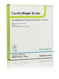 derma blue foam dressing DermaBlue+ Foam Silver Foam Dressing main image 0