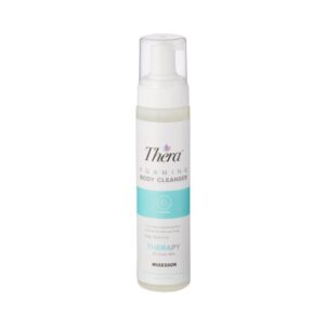 Thera Rinse-Free Foaming Body Wash, Fresh Scent, 9oz Pump Bottle, Case of 12