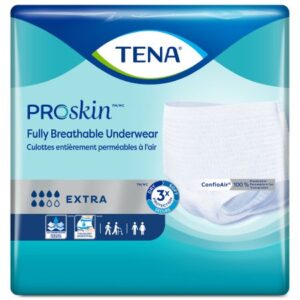 TENA ProSkin Extra Protective Incontinence Underwear, Moderate Absorbency, 2X-Large, Case of 48