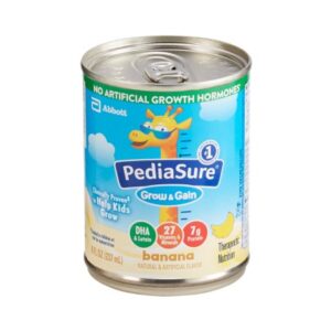 PediaSure Grow & Gain Pediatric Formula, Banana, 8 oz. Can, Case of 24