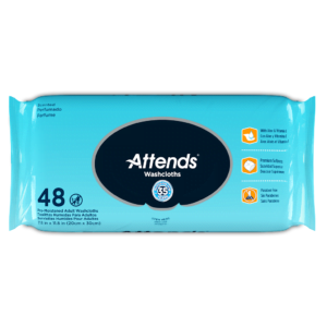 Attends Personal Wipes, Soft Pack with Aloe, Scented, Case of 576