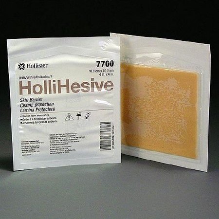 4X4 Inch HolliHesive Skin Barrier Box of 5