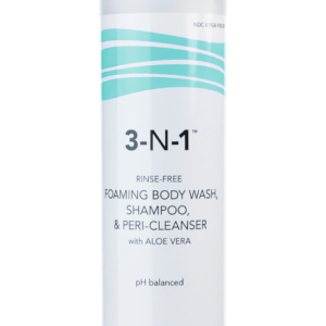 3-N-1 Cleansing Foam with Aloe Vera, Lightly Scented, 7.5oz Pump Bottle