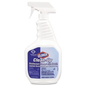 Clorox Clean-Up with Bleach, Surface Disinfectant Cleaner, 32 oz. Bottle, Chlorine Scent