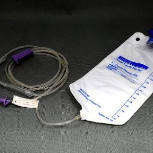 ALCOR AMSure 1200 mL Enteral Feeding Pump Bag Set, Case of 30