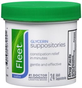 Glycerin Suppositories, Mfr# 0083, Case of 12