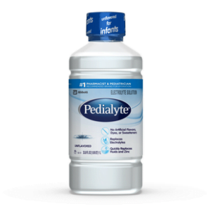 Pedialyte Pediatric Oral Electrolyte Drink, Unflavored, 1 Liter, Case of 8