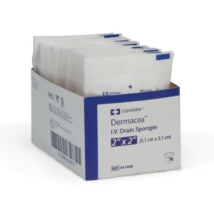 Dermacea IV Drain Sponges, 2"x 2", 6-ply, Case of 1400