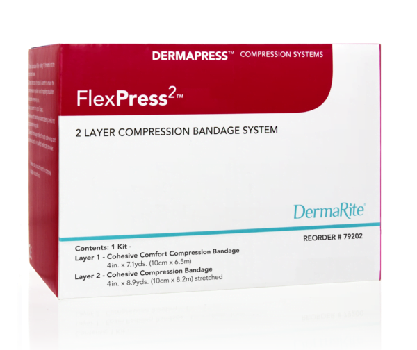 FlexPress2, 2 Layer Compression Bandage System, Standard Compression Tape