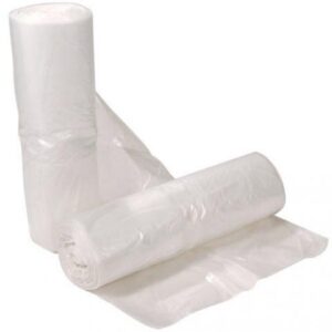 ProCure 45 Gallon Trash Can Liners, 40"x 46", 0.55 Mil., Clear, Case of 250