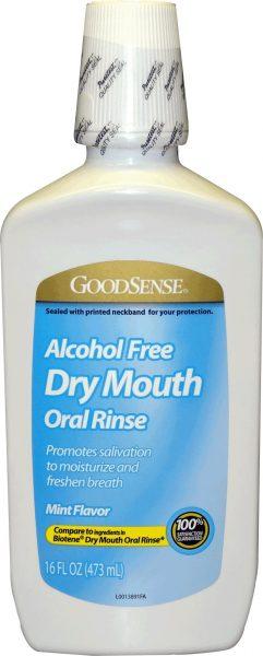 GoodSense 16 oz Dry Mouth Oral Rinse, Alcohol Free