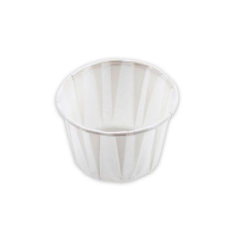 Cups, Souffle, Paper, Portion Cups, 1oz, Case of 5000