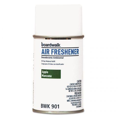 Air Freshener Metered, Aerosol Refill Can, Apple Scent, 5.3oz BWK901 Case of 12