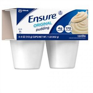 Ensure Pudding Vanilla, 4oz Cup, Pack of 4