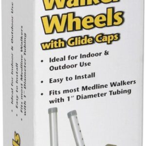 Replacement Walker Casters, 3"