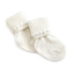 Infant Booties,White