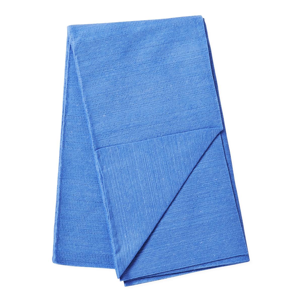 Disposable Non-Woven OR Towels,Blue Case of 80