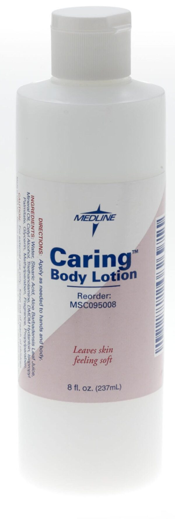Caring Body Lotion,White,8.000 OZ Case of 48