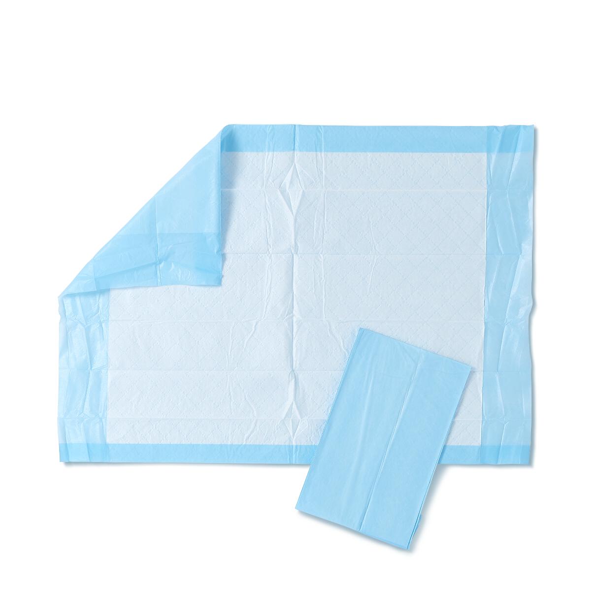 Disposable Underpads, Blue, 17"x 24", Case of 300