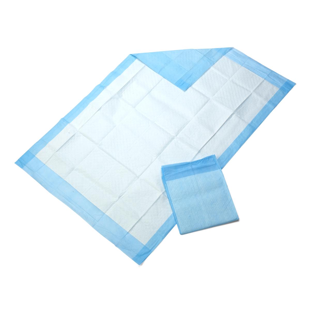 Custom Incontinence Pad, Blue, 23"x 36", Case of 120