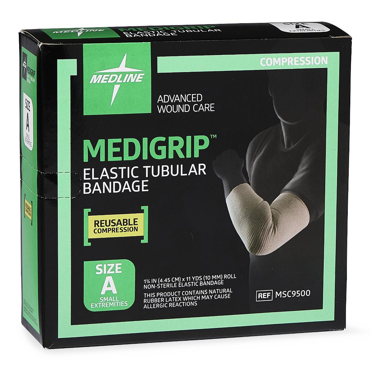 Medigrip Elastic Tubular Support Bandage,A Box of 1