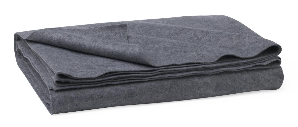 Disposable Blanket,Gray Case of 10
