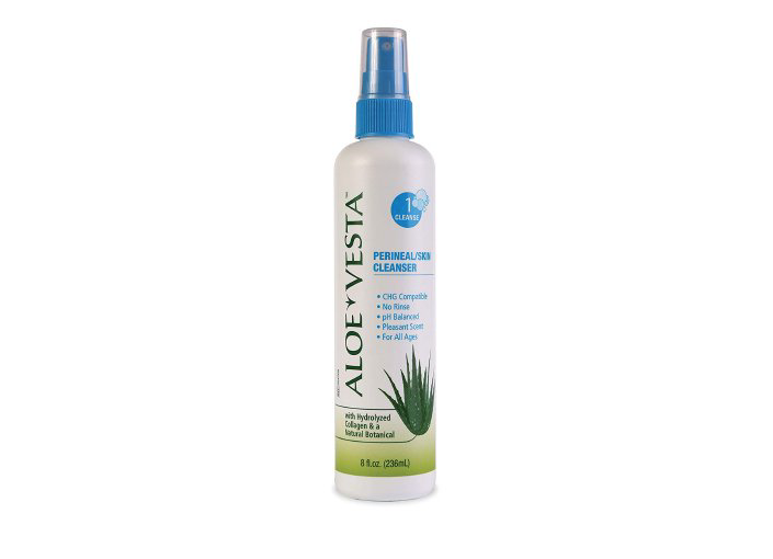 Aloe Vesta 2-n-1 Perineal Skin Cleanser, 8oz. Bottle, Citrus Scent, 324709