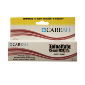 New World Imports CareALL Antifungal Cream (Tolnaftate), 1% Strength, 0.5oz, Box of 24