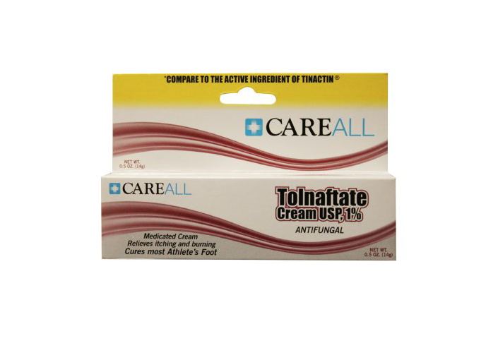 New World Imports CareALL Antifungal Cream (Tolnaftate), 1% Strength, 0.5oz, Case of 72