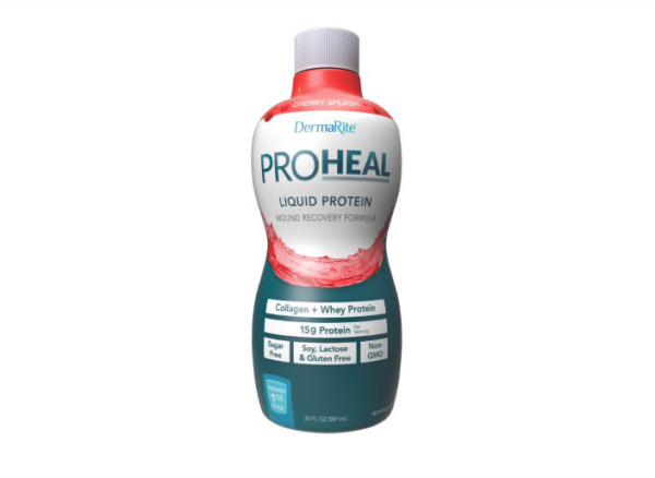 ProHeal Oral Protein Supplement, Cherry Splash Flavor, Ready to Use 30 oz. Bottle