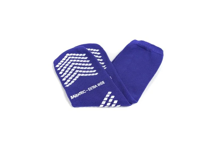 McKesson Bariatric Slipper Socks, Extra Wide, Above the Ankle, Case of 48 Pairs 1 McKesson Bariatric Slipper Socks, Extra Wide, Above the Ankle, Case of 48 Pairs