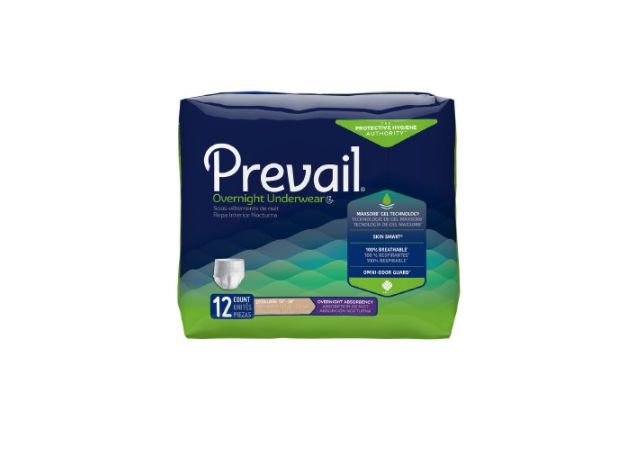 Prevail Overnight Pull On Underwear with Tear Away Seams, X-Large, Heavy Absorbency, Case of 48