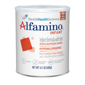 Alfamino Powder, Amino Acid Based Infant Formula with Iron, 14.1 oz Can, Case of 6