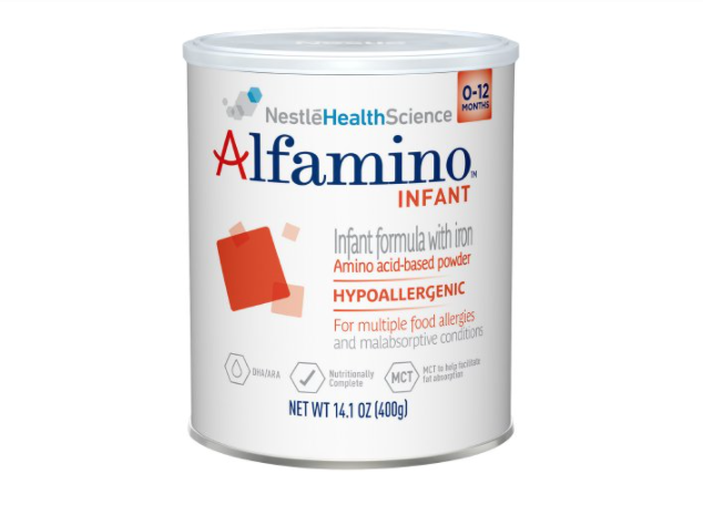 Alfamino Powder, Amino Acid Based Infant Formula with Iron, 14.1 oz Can