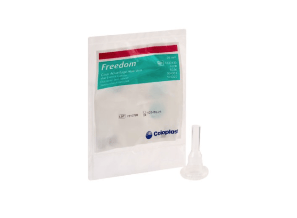 Freedom Clear Advantage External Male Catheter, 28mm (Medium), Standard Length, Case of 100