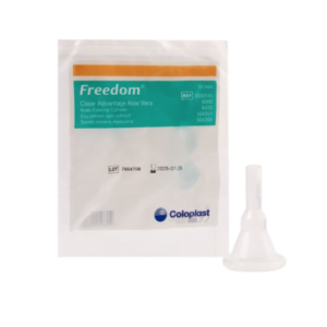 Freedom Clear Advantage External Male Catheter, 35mm (Large), Standard Length, Case of 100