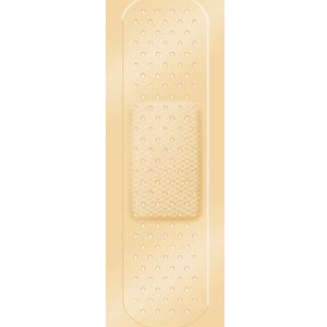 CareBand Sheer Plastic Adhesive Bandages, 3/4"x 3", Case of 1200