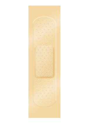 CareBand Sheer Plastic Adhesive Bandages, 3/4"x 3", Case of 1200 1 CareBand Sheer Plastic Adhesive Bandages, 3/4"x 3", Case of 1200
