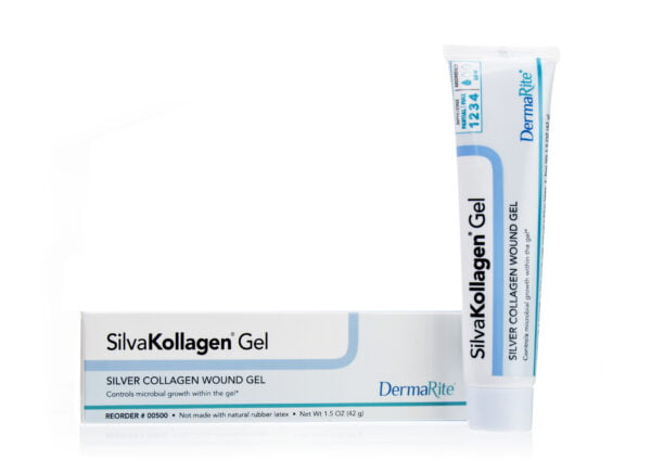 SilvaKollagen Silver Collagen Wound Gel, 1.5oz tube
