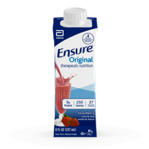 Ensure Original, Strawberry, 8oz Carton, 64933, Case of 24