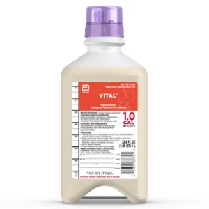 Vital 1.0 Cal Tube Feeding Formula, Vanilla, 33.8oz Bottle
