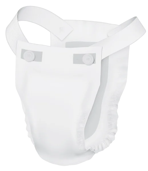 Prevail Belted Shields Adult Undergarment, One Size Fits Most, Light Absorbency, Case of 120