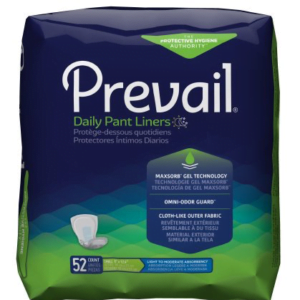 Prevail Daily Bladder Control Pad, Small, Moderate Absorbency, Pack of 52