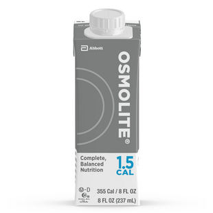 Osmolite 1.5 Cal 8oz. G Tube Feeding Formula, Abbott Reclosable Container, 64837