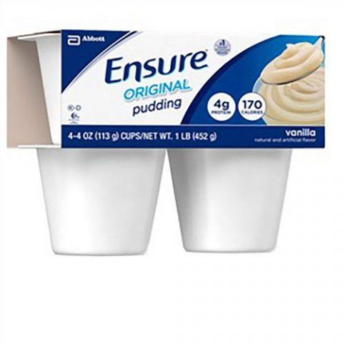 Ensure Pudding Vanilla 4oz Cup 54844