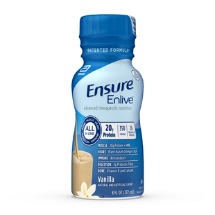 Ensure Enlive Vanilla Bottle 8oz 64286