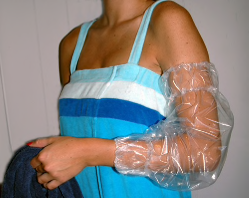 Adult Cuff/Mid-Arm Waterproof Shower Protector by PROTEX