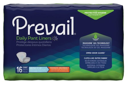 Prevail Daily Bladder Control Pad, Large, Moderate Absorbency