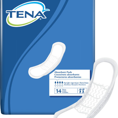 TENA® Day Light 2 Piece Heavy Incontinence Pad, Moderate Absorbency, 62326